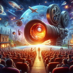 Szenen Kamera zoom Film Video Kino vereint in nur ein Bild mit vel Fantasie ins Rapenicht gesetzt (1)